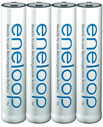 Panasonic AAA BK-4MCCE Eneloop – vorgeladen - sehr geringe Entladung LSD - 2100 Zyklen – 4 Stück