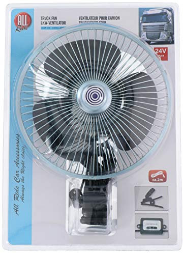 All Ride 8711252722283 871125272228 Ventilator oszillierend, 24 V, Silber (Silber)