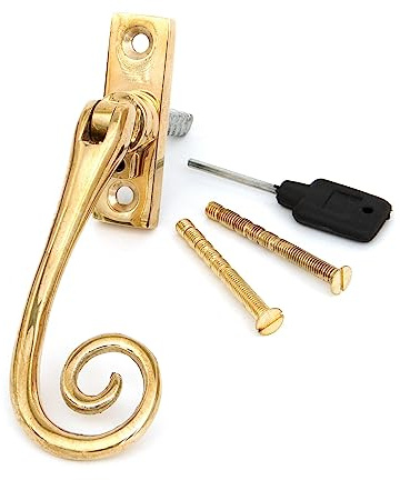 From The Anvil Polished Brass Slim Monkeytail Espag - RH