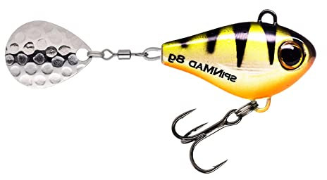 SpinMad Jigmaster Bleikopfspinner 8g - Jig Spinner, Farbe Lieblingsköder:Charly