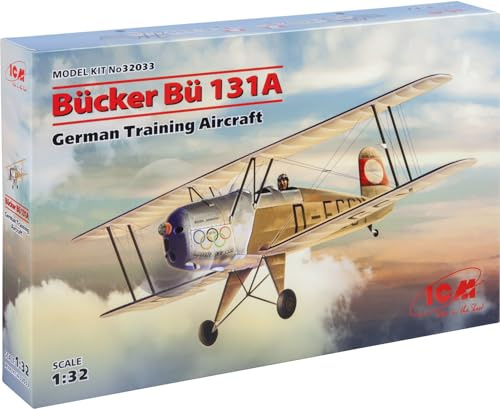 Modellbausatz Bücker Bü 131A, German Training Aircraft