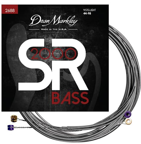 Dean Markley SR2000 Bass 4-String LT 2689 konisch Bass Gitarre Saiten (.046-.102)