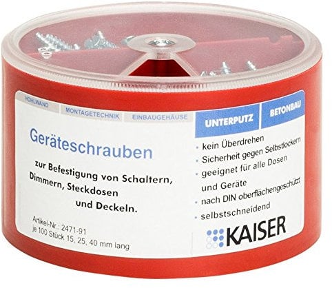 KAISER Schrauben-Box 2471-91