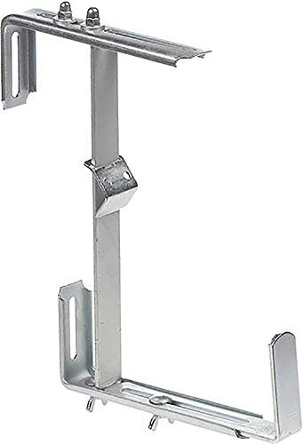 Alba Krapf Blumenkastenhalter Satz verz. Blumenkasten-Halter (VKR-3V), Silber