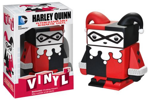 DC COMICS HARLEY INTERCHANGEABLE MAGNETIC VINYL FIGURE