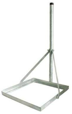 Balkonständer Stahl Verzinkt 50x50 mit 100 cm Mast
