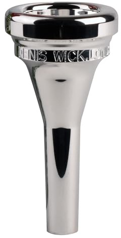 Denis Wick DW5880B-SM6 Steven Mead Silver Baritone Mouthpiece, Smooth Tone