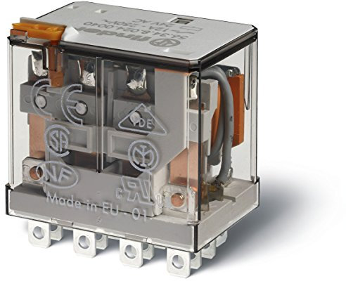 finder 56.34.9.024.0000 Steckrelais 24 V/DC 12 A 4 Wechsler 1 St.