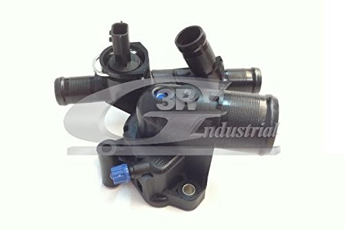 3RG 82604 Thermostat Kühlmittel Kühlwasserthermostat 83°C Kompatibel mit RENAULT Clio 2 BB0/1/2, CB0/1/2 1106100Q1B 4434344 8200907243