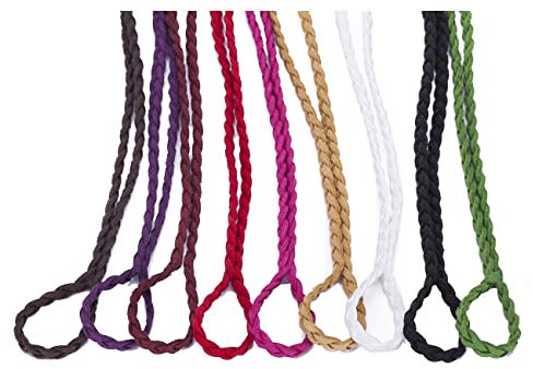 Faux Leather Suede Trim Plaited Thong Trimming Cord Strong Strap Fastening Tape. 9 Stunning Muted Colours, Multipurpose, Jewellery Cord,Belts, Thonging,Decorative Trim,Kiwi Green,1 Meter