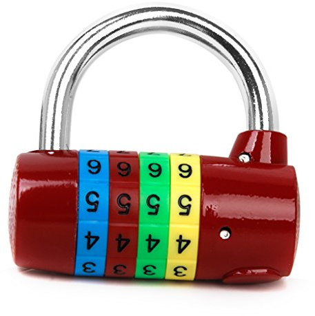 Générique Cadenas à Combinaison 4-Chiffres pour Valise Boîte à Outils Bagages
