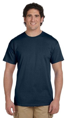 Gildan Mens Ultra Cotton Short Sleeve T-Shirt (L) (Blue Dusk)