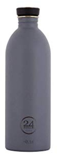24 Bottles Stainless Steel Urban Water Bottle 1.0L Formal Grey