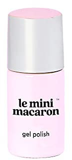 Le Mini Macaron 3 in 1 UV Nail Polish Semi-Permanent Gel Nail Polish LED Dry Meringue Shiny Pink Colour 10 ml