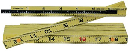 Wiha MaxiFlex 61620 Lineal, 15,2 cm, Tiefenverlängerung, lange Lebensdauer, 1,8 m