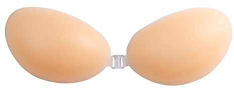 Undercover Glamour Reggiseno in Gel Invisibile, Coppa A a F, Bastone Adesivo in Silicone sul Reggiseno (as6, Cup_Band, d, Nuda, Coppa D)