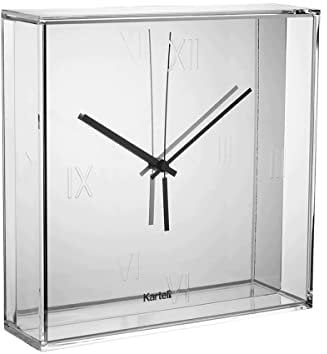 Kartell Tic & Tac Orologio, Metallizzato, Bianco (Cromato)