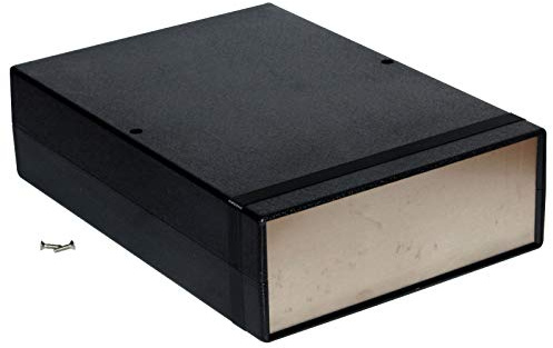 HAMMOND ELECTRONICS 1598JBK Dose, expandiertes Polystyrol (EPS), Schwarz, 280 x 200 x 76, 1 Stück