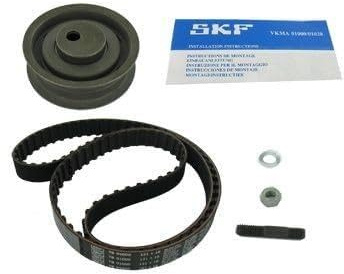 SKF Zahnriemensatz VKMA 01000 Zähnezahl 121 20mm Kompatibel mit VW Transporter T4 Bus 70B, 70C, 7DB, 7DK, 70J, 70K, 7DC, 7DJ Golf 3 1H1 Golf 2 19E, 1G1 Transporter T4 Kastenwagen 70A, 70H, 7DA, 7DH