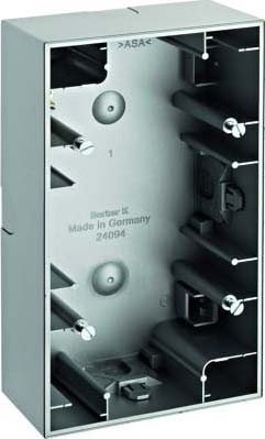 Caja superficie 2EV, K.5, aluminio