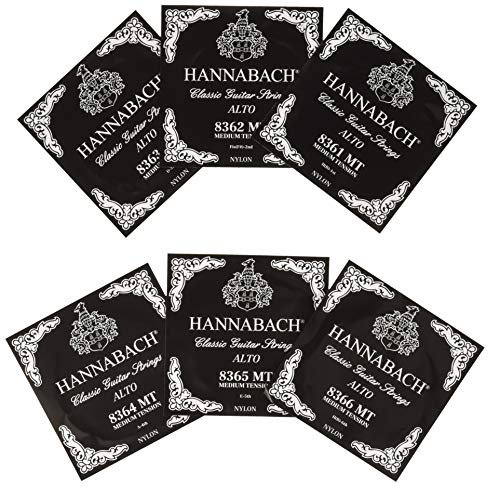 Hannabach 652807 Set Saiten für Klassikgitarre, Hohe Spannung