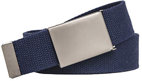 shenky Stoffgürtel | 4cm Breite | 112cm bis 160cm | Stoff Gürtel mit Gürtelschnalle | Herrengürtel | Canvas | Damen | Schnalle | Damengürtel | belt | kombinierbar | Textilgürtel