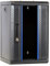 DSIT 9 HE - 10 Zoll Serverschrank - mit Glastür - (BxTxH) 312x310x486mm - Schwarz - für Zuhause und im Büro