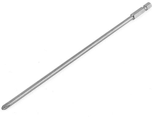 sourcing map 1/4 Sechskantschaft 4.5mm PH2 Kreuzschlitz Schraubendreher Einsatz 200mm Länge de