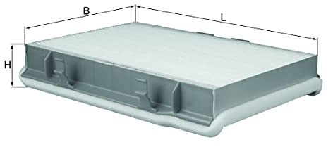 MAHLE LA 18 Filter, Innenraumluft für VW PASSAT B3/B4 Variant (3A5, 35I) | Kompatibel mit: VW PASSAT B3/B4, PASSAT B3/B4 Variant