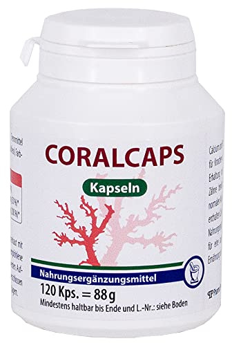 Pharma-Peter CORALCAPS Kapseln mit Korallenkalk, 120 Kapseln