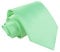 Neue schlichte Satin Krawatte für Herren (Mintgrün)