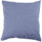 Hans-Textil-Shop Kissenbezug 50x50 cm Karo 2x2 mm Blau Baumwolle - Kariert, Kissenhülle, Deko, Sofa, Qualität Made in EU