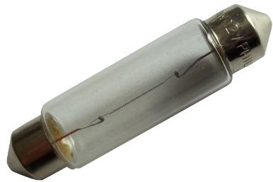 Philips 12866CP Innenbeleuchtung Festoon T10, 5x43
