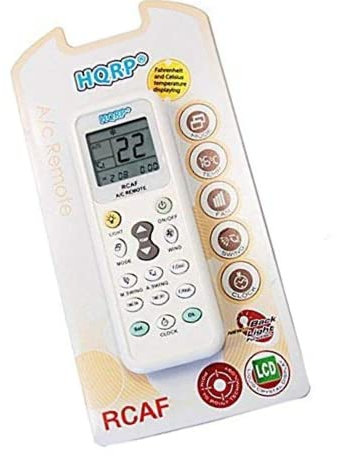 HQRP Telecomando universale A/C per Samsung, Sanzuan, Saporo, Sensore ed altri Climatizzatori/Aria Condizionata