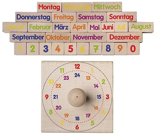 Sunnysue 200-56 Holzstempel was ist Zeit, 30tlg