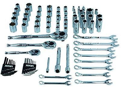 Laser 3500 Socket and Spanner Set AF/Metric 1/4D, 3/8D, 1/2D 89pc