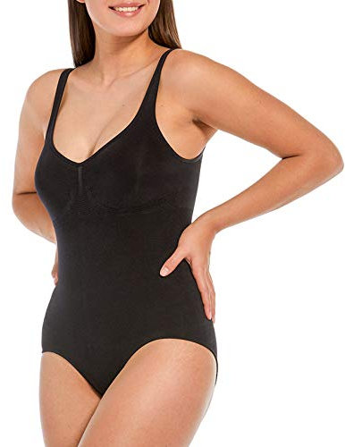 MAGIC BODYFASHION Damen Slimbody Formender Body, Schwarz, XXL EU