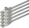 1aTTack 10x 0,25m - Câble Patch câble réseau Cat 6 Cat6 RJ45 SFTP - Blanc