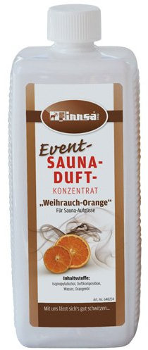 Finnsa Sauna Aufguss Konzentrat Eventduft Weihrauch Orange 1000 ml