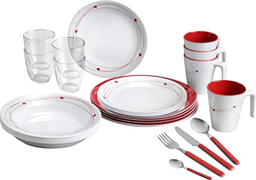 BRUNNER Piatti Melamina all Inclusive Cosmic 36pz
