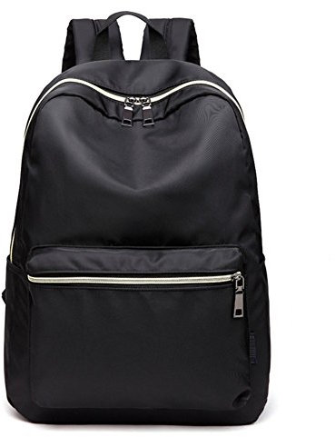 Drasawee Waterproof Backpack Casual School Bag Daypack for Women Black