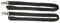 Weatherbeeta Pair of Elastic Leg Straps Rug Accessory One Size Black/Silver