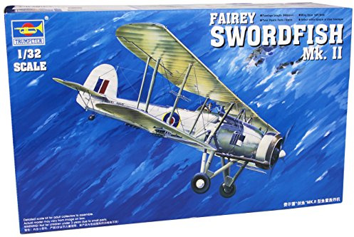 Trumpeter 03208 Modellbausatz Fairey Swordfish Mark II, Navy Blue