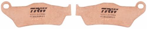 TRW MCB648RSI Brake Pad Set Disc Brake Sinter Offroad Racing Compatible for KTM Motorcycles GS 1990-1997 Front Axle and Other Vehicles