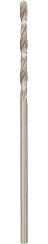 Bosch 10x PRO Metal HSS-G Twist Drill Bit Standard Length (for Non-ferrous metals, Steel, Ø 1,30 mm, Professional Accessory Rotary Drill/Drivers)