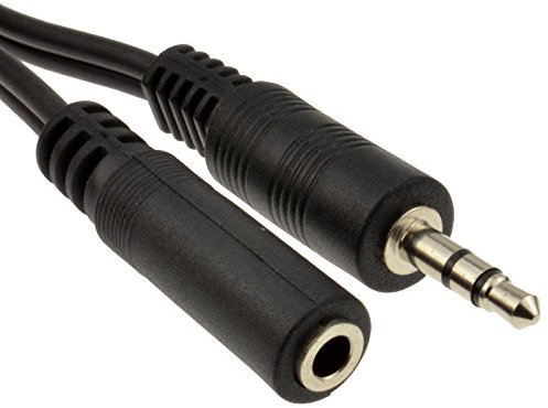 kenable 3.5mm Stereo Jack to Socket Headphone Extension Cable Lead 10m [10 metres]
