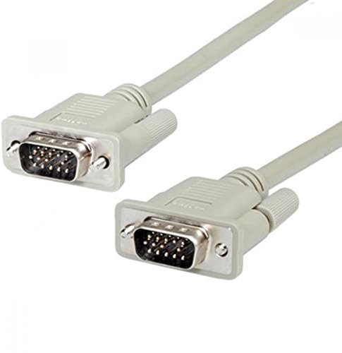 CAVO VGA - VGA MASCHIO - MASCHIO 5mt LIFE GRIGIO