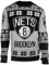 FOCO Brooklyn Nets Big Logo Ugly Crew Neck Sweater Medium