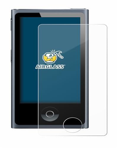 BROTECT Schutzglas für Apple iPod nano 2012 (7. Gen.) Schutzfolie Made in Germany Panzer Folie Glas Displayschutz [Kratzfest 9H, Anti-Fingerprint]