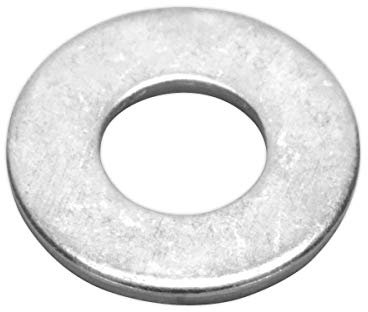 Sealey FWC614 Flat Washer M6 x 14mm Form C BS 4320 Pack of 100, Silver